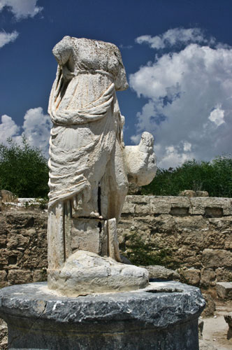 The ruins of Salamis